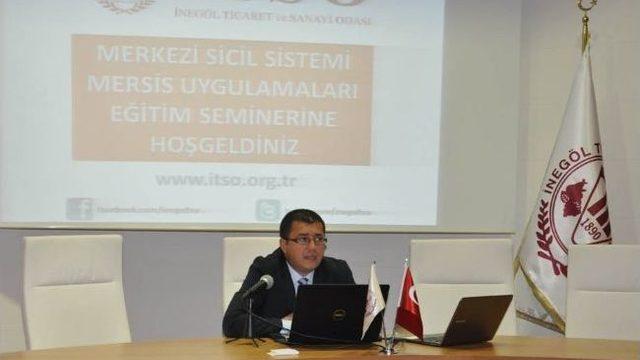 İtso’dan Mersis Semineri