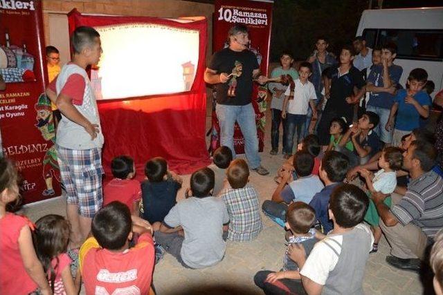10.ramazan Şenliklerinin Yıldızı Hacivat Karag&ouml;z G&ouml;lge Oyunu 1