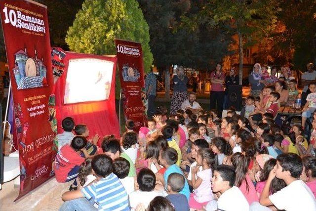 10.ramazan Şenliklerinin Yıldızı Hacivat Karag&ouml;z G&ouml;lge Oyunu 2