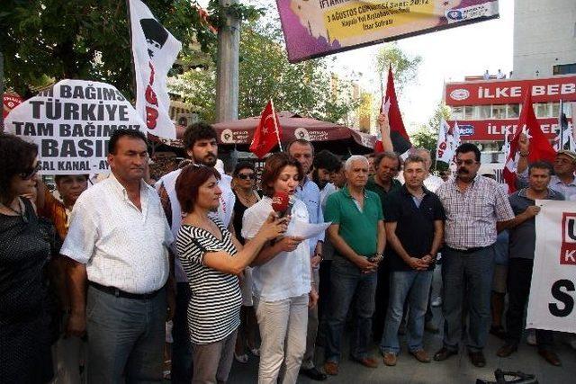 Tgb’den Gözaltı Protestosu