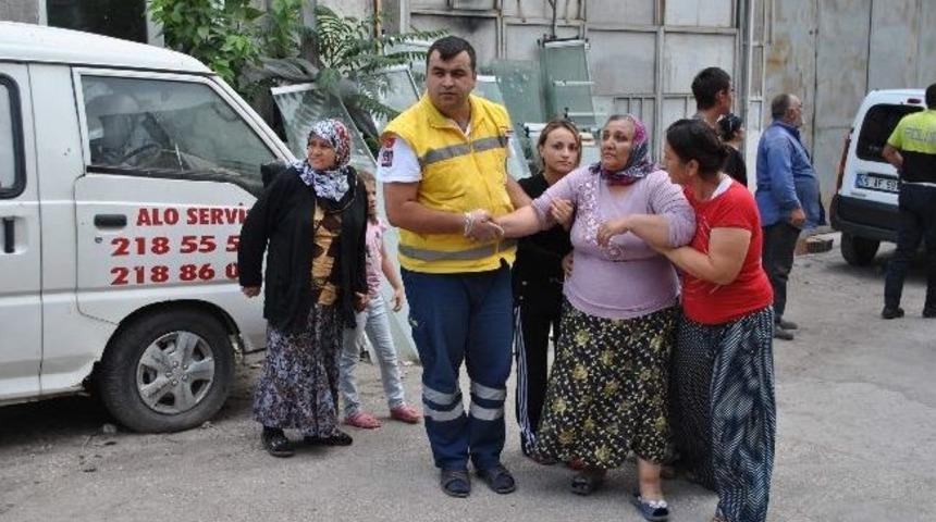 Evlerinde Yangın &Ccedil;ıkan &Ccedil;ift Sinir Krizi Ge&ccedil;irdi