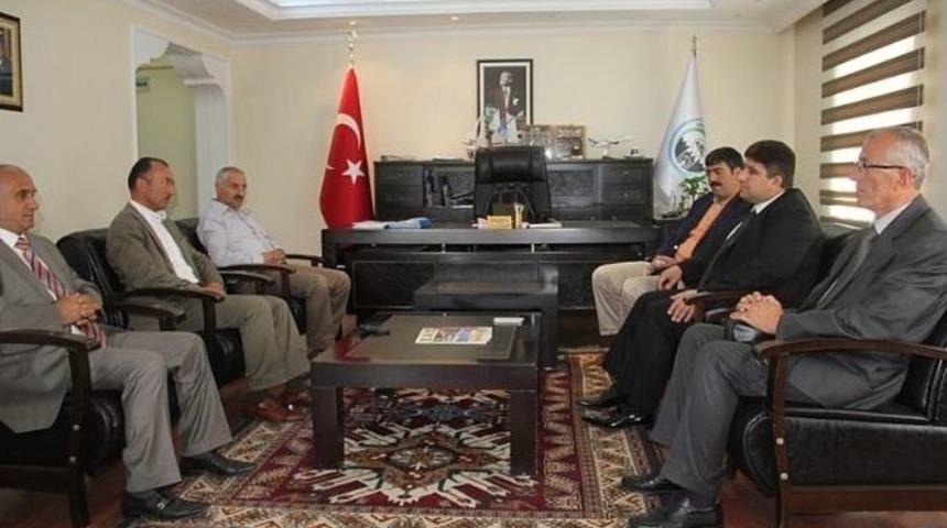 Gen&ccedil;lik Ve Spor Bakan Yardımcısı Metin Yılmaz, Başkan K&ouml;ksoy&rsquo;u Makamında Ziyaret Etti