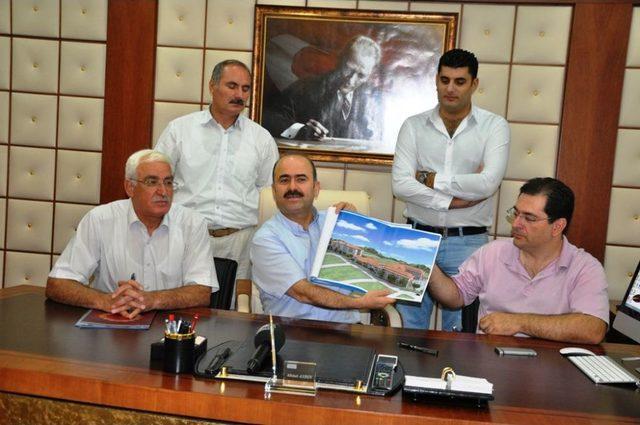 Siirt te Dev Eğitim Kompleksinin Protokolü Imzalandı 1