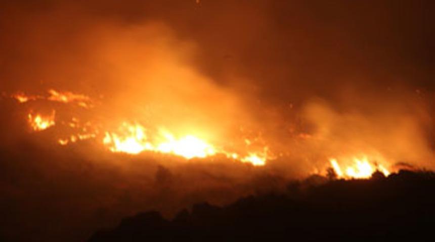 Urla&rsquo;daki yangın kontrol altına alındı