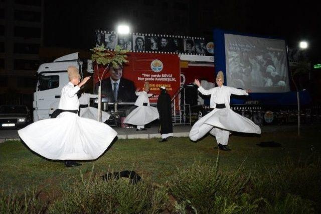 Sanat Tırı'nda Kabe’den Canlı Yayın