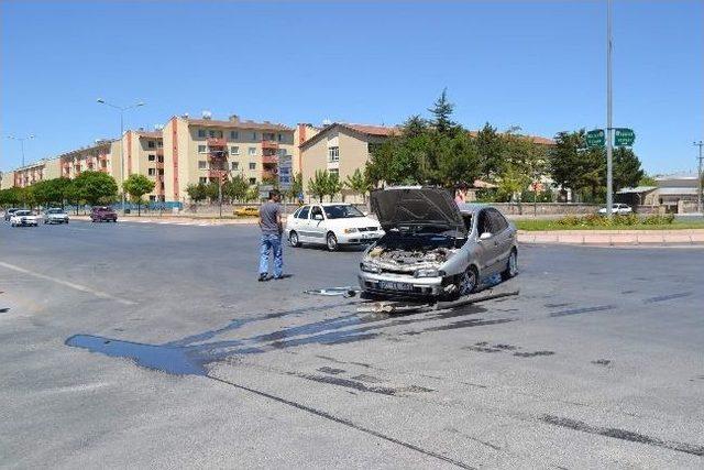 Kayseri’de Trafik Kazası: 1 Yaralı