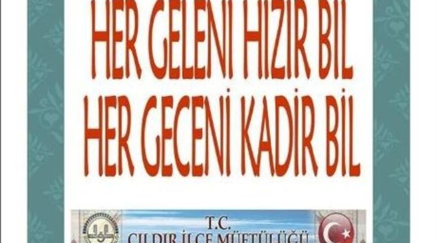 Kadir Gecesinde Esnaf Ziyareti