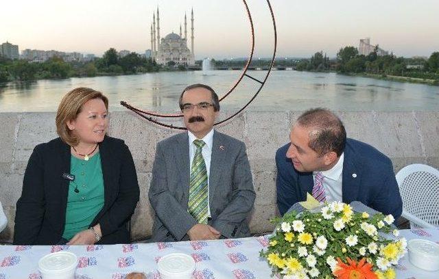 Vali Coş, Taşköprü de İftara Katıldı 2