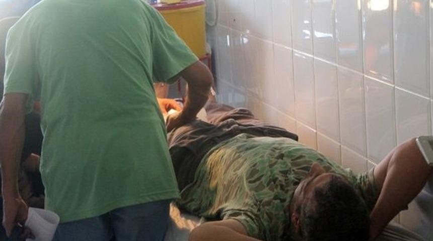 Ayağını &Ccedil;apa Makinesine Kaptırdı