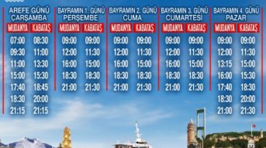 BUDO Ramazan Bayramı'nda Sefer Sayısını Artırdı