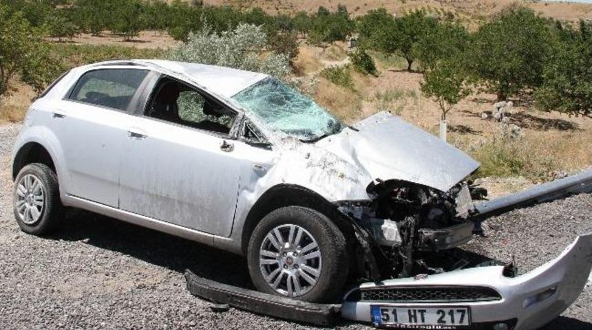 Nevşehir&rsquo;de Tarafik Kazası: 2 Yaralı