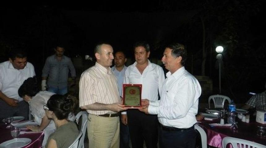 Kaymakam Kıcıroğlu'na Veda Yemeği