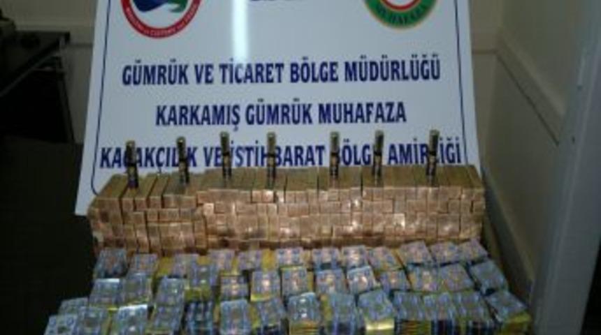 Gaziantep’te 5 Bin Paket Kaçak Sigara Ele Geçirildi