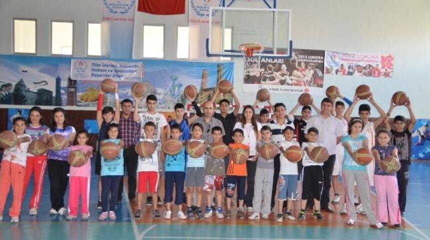 Erzurum&rsquo;da Basketbol Kursları Tam Gaz