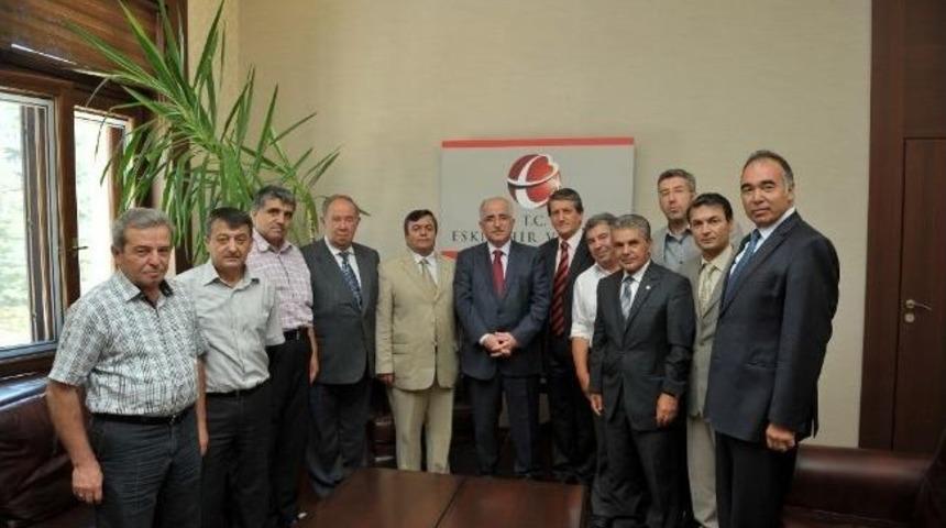 Esip &Uuml;yelerinden Vali Tuna&rsquo;ya Ziyaret