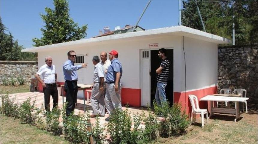 İbanoğlu Tavas Stadı&rsquo;nda İncelemelerde Bulundu