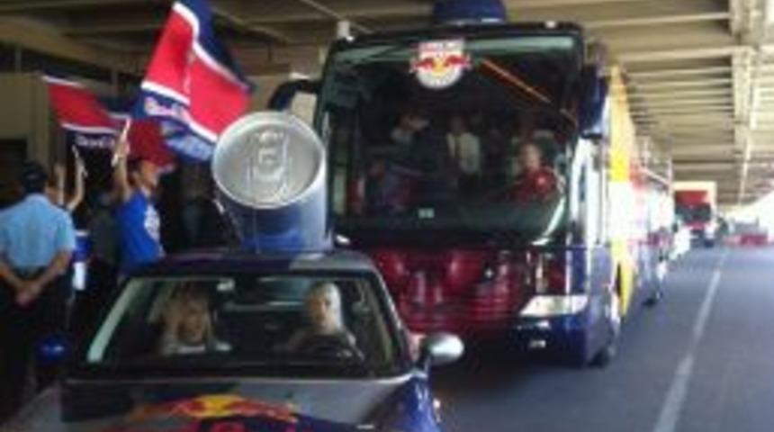 Red Bull Salzburg İstanbul'a Geldi