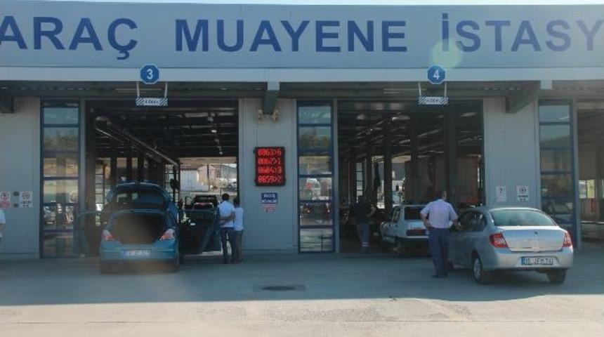 Ara&ccedil; Muayene İstasyonlarında Bayram Yoğunluğu