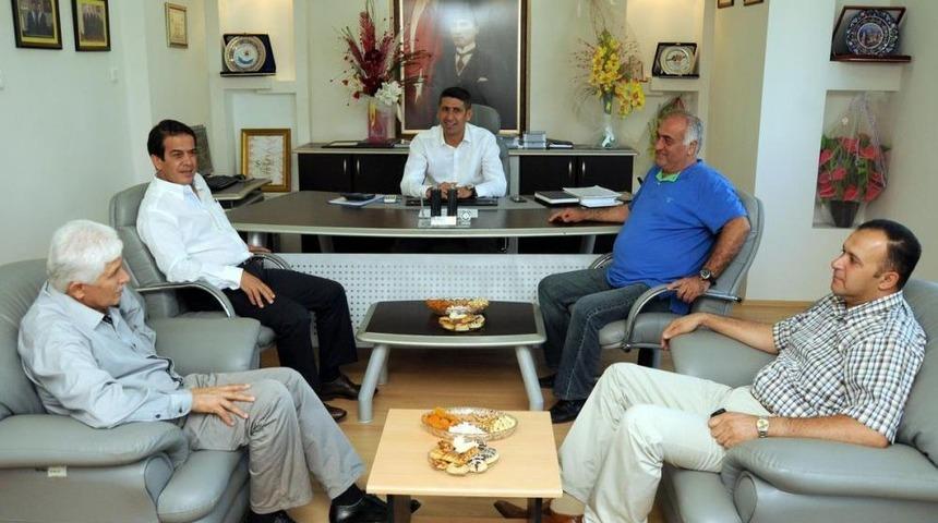 ATB Başkanı &Ccedil;andır, KUTBO Başkanı Durdaş&rsquo;ı Ziyaret Etti