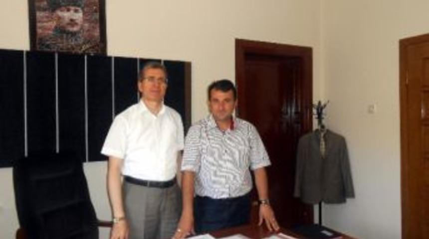 Sağlık-sen Şube Başkanı Tekin'den Sağlık M&uuml;d&uuml;r Vekili Demirel'e Ziyaret