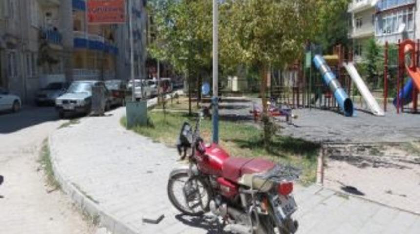 &Ccedil;alınan Motosiklet &Ccedil;ocuk Parkında Bulundu