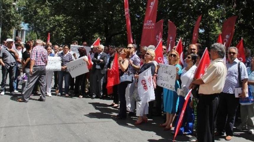 Chp, Başkent&rsquo;te Ergenekon Davası Kararlarını Protesto Etti