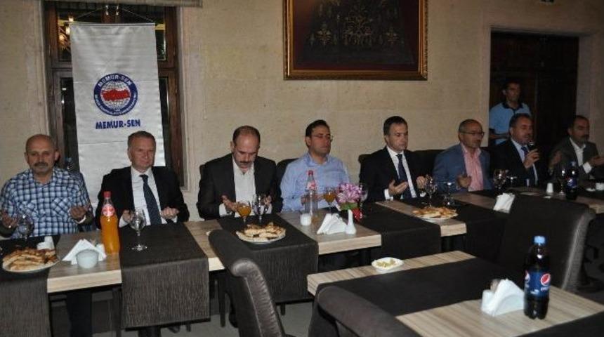 Memur-sen&rsquo;den Nevşehir Protokol&uuml;ne İftar