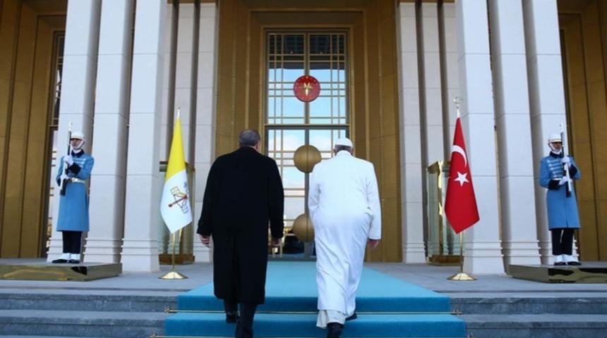 Papa'nın Türkiye ziyaretinden kareler