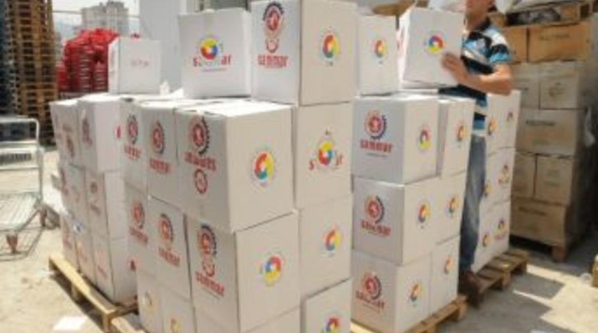 Tobb Ve Samsun Tso&rsquo;dan Ortak Gıda Yardımı