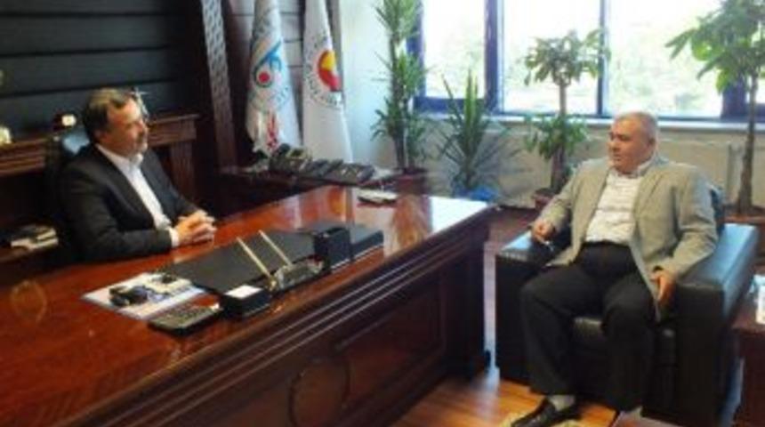 Kso Başkanı K&uuml;t&uuml;kc&uuml;&rsquo;ye Ziyaret