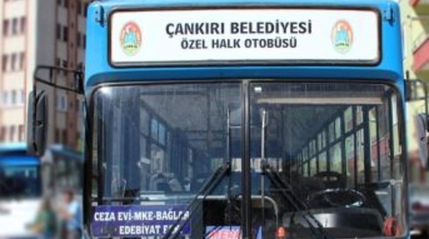 &Ccedil;ankırı'da Toplu Taşıma Ara&ccedil;ları 2 G&uuml;n &Uuml;cretsiz