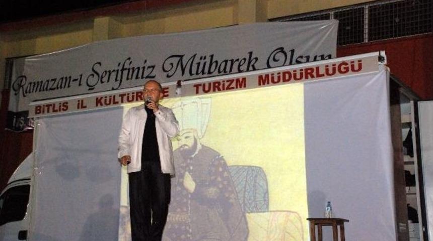 Bitlis Ramazan Etkinlikleri Devam Ediyor