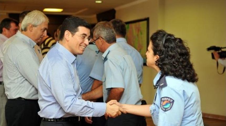 Kepez Belediyesi&rsquo;nde Bayramlaşma