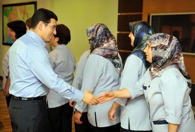 Kepez Belediyesi&rsquo;nde Bayramlaşma 1