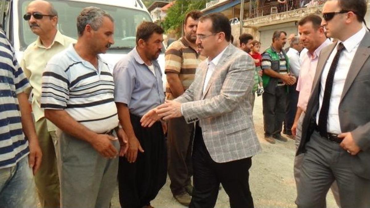 Adalet Bakanını Ergin Hatay&rsquo;da