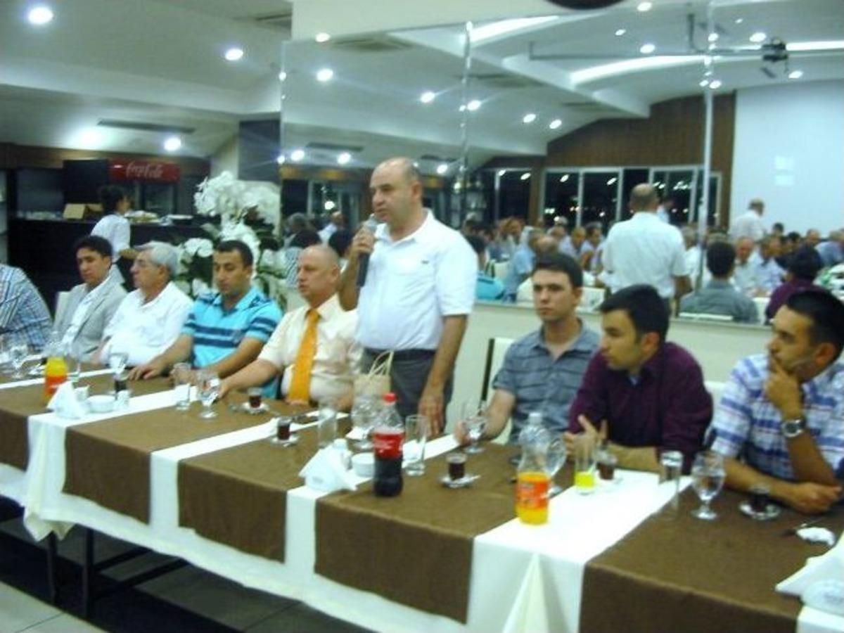 Kaymakam &Ccedil;orumluoğlu, Gediz Halkı İle İftarda Vedalaştı