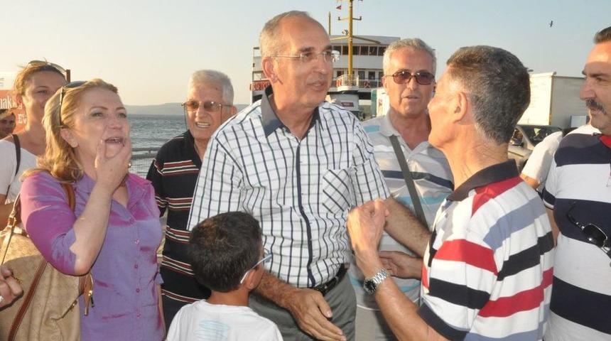 Hıfzı &Ccedil;ubuklu &Ccedil;anakkale'de Karşılandı