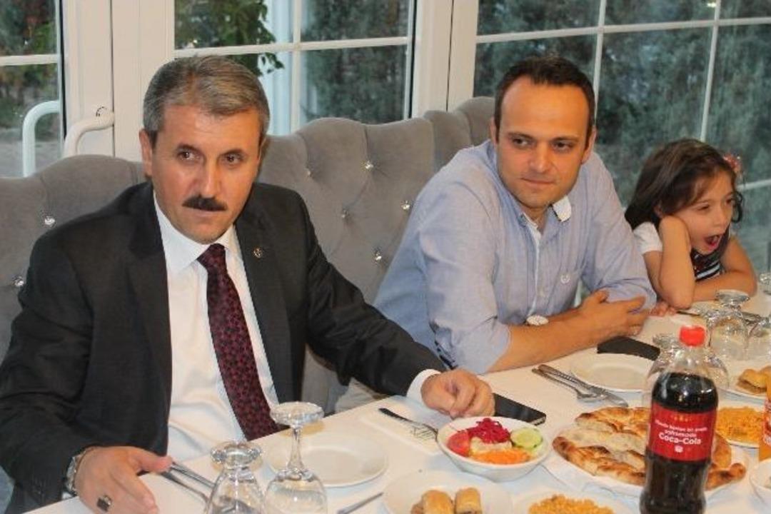 Bbp Genel Başkanı Destici Partilileriyle Beraber Oru&ccedil; A&ccedil;tı