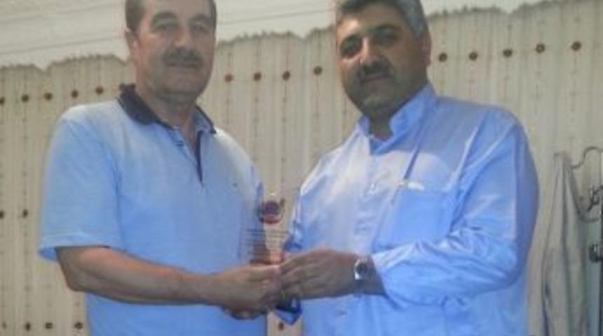 Asyader'den Başkan G&ouml;ksoy'a Teşekk&uuml;r Plaketi