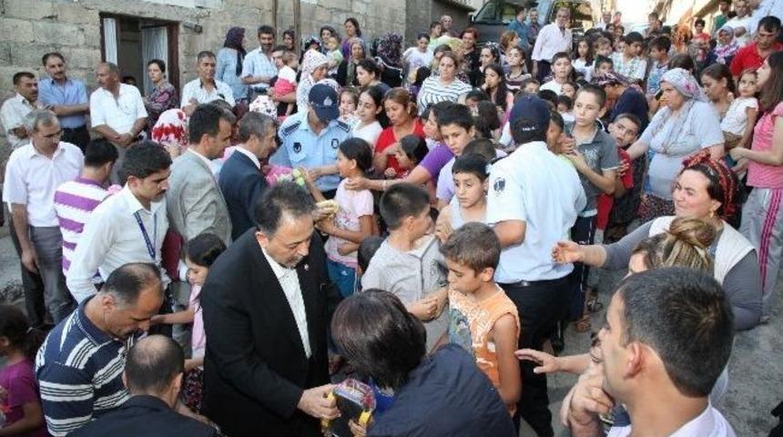 Milletvekili Mazıcıoğlu Ve Başkan Tahmazoğlu Aile Ziyaretlerinde