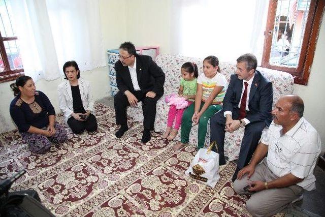 Milletvekili Mazıcıoğlu Ve Başkan Tahmazoğlu Aile Ziyaretlerinde 1