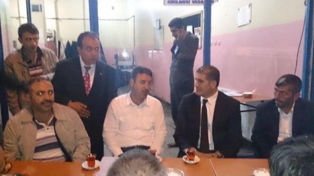 Mhp İl Başkanı Kaya, Minib&uuml;s&ccedil;&uuml; Esnafı İle Bir Araya Geldi