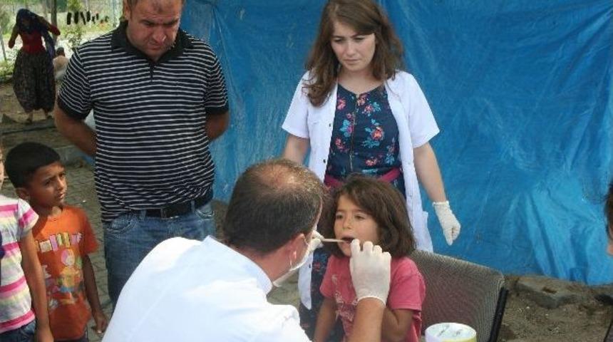 Fındık İş&ccedil;ilerine Sağlık Taraması