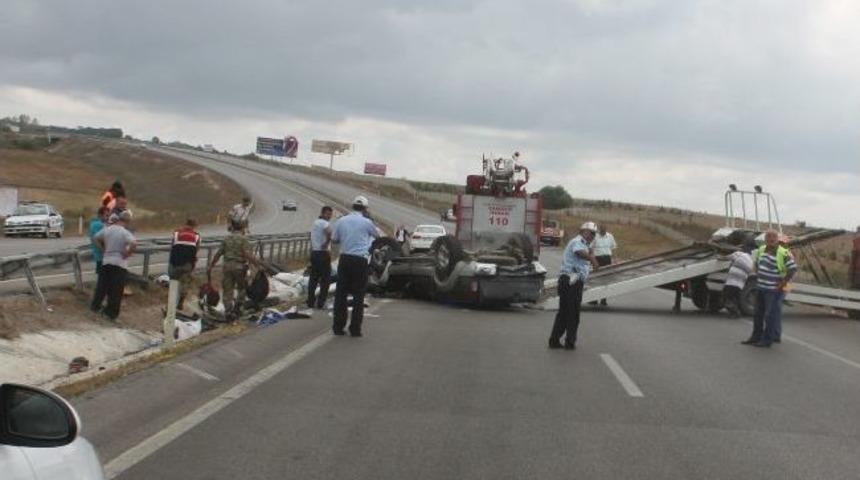 Samsun&rsquo;da Trafik Kazası: 6 Yaralı