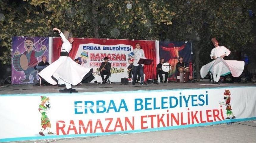 Erbaa&rsquo;da Sema G&ouml;sterisi