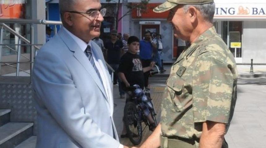 Korgeneral Altıntaş&rsquo;tan Baysan&rsquo;a Veda Ziyareti