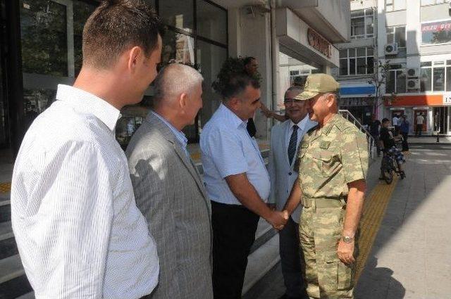 Korgeneral Altıntaş’tan Baysan’a Veda Ziyareti