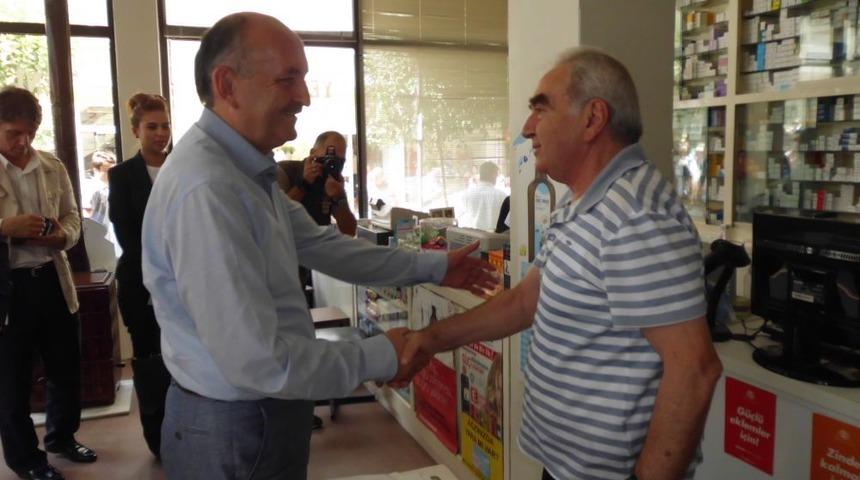 M&uuml;ezzinoğlu Ve Soylu&rsquo;dan Esnaf Ziyaretleri