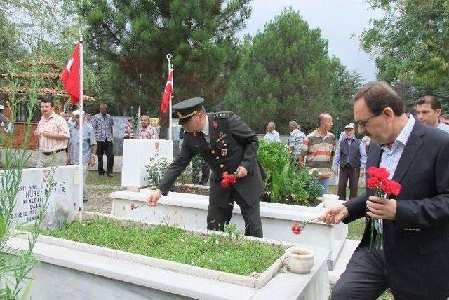 Bafra da Şehitler Dualarla Anıldı 2