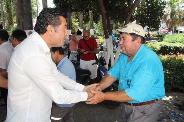 Başkan Kocadon Personeli İle Bayramlaştı 1